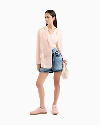 Slim fit T-shirt with signature logo