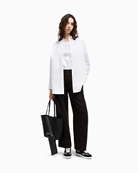 Relaxed fit T-shirt with maxi logo