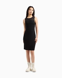 Armani Exchange - Short Dresses, Woman, Black, Size:
