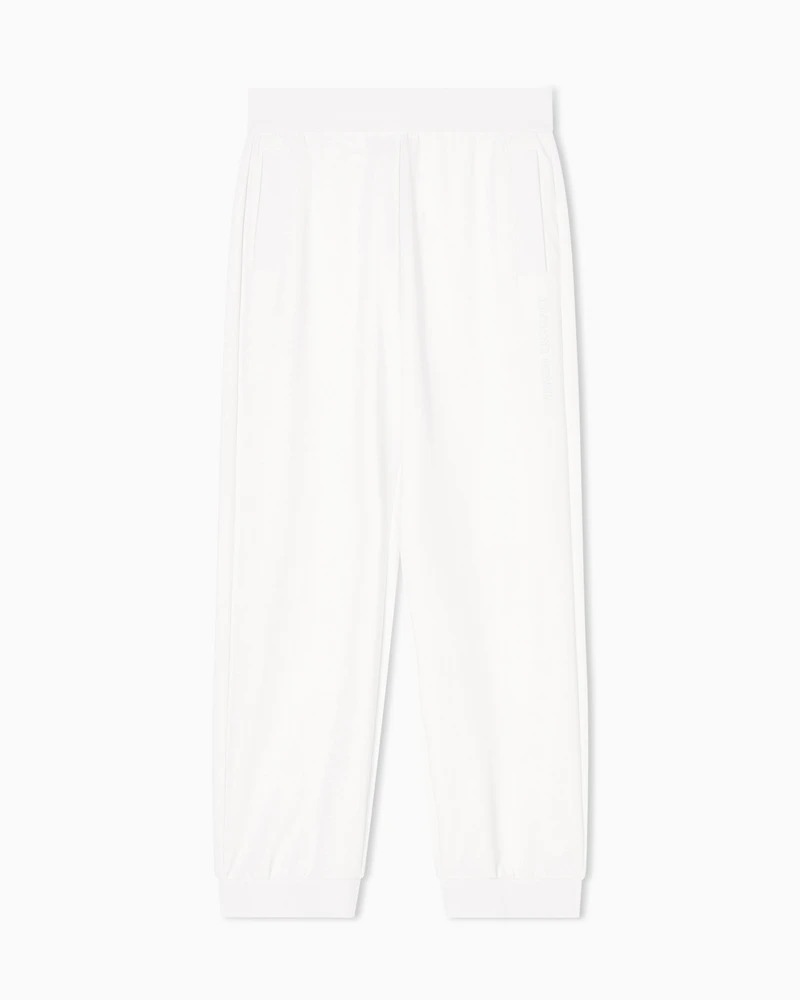Armani Exchange - Logo Joggers, Woman, White, Size: