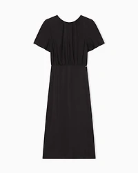 Armani Exchange - Midi Dresses, Woman, Black, Size: