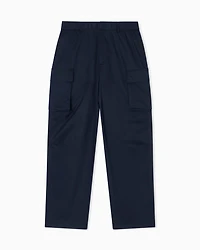 Armani Exchange - Twill Cargo Pants, Man, Navy Blue, Size: