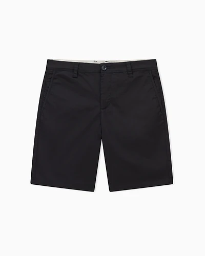 Bermuda shorts satin stretch fabric