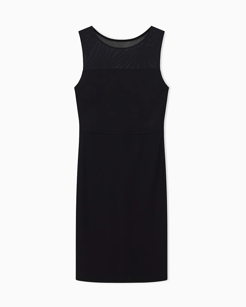 Armani Exchange - Short Dresses, Woman, Black, Size:
