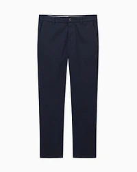 Armani Exchange - Cotton poplin chino trousers, Man, Blue, Size: