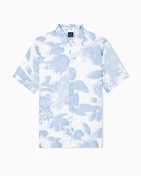 Patterned short-sleeved shirt