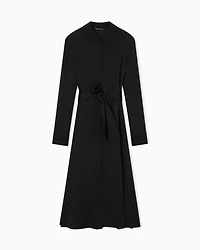 Armani Exchange - Midi Dresses, Woman, Black, Size: