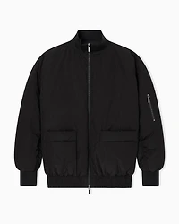 Recycled nylon bomber jacket