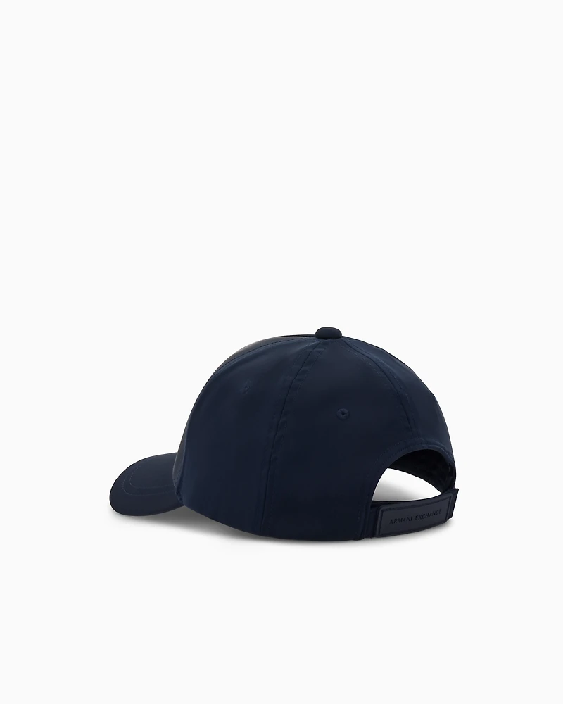 Armani Exchange - Visor cap with logo, Man, Navy Blue, Size: TU