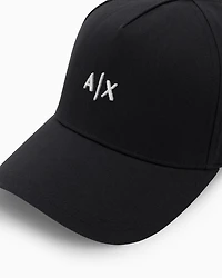 Armani Exchange - Visor cap with logo, Man, Black, Size: TU