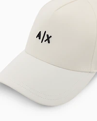 Armani Exchange - Visor cap with logo, Man, White, Size: TU