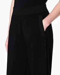 Armani Exchange - Logo Joggers, Woman, Black, Size: