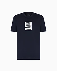 Regular fit T-shirt with abstract logo