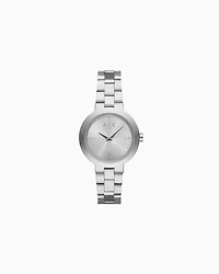 Armani Exchange -  Three-Hand Stainless Steel Watch, Woman, Multicoloured, Size: TU