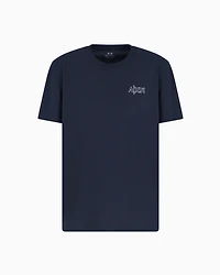 Armani Exchange - ASV Regular Fit T-Shirt, Man, Navy Blue, Size: