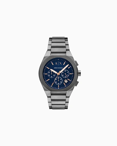 Armani Exchange - Steel Strap Watches, Man, Multicoloured, Size: TU