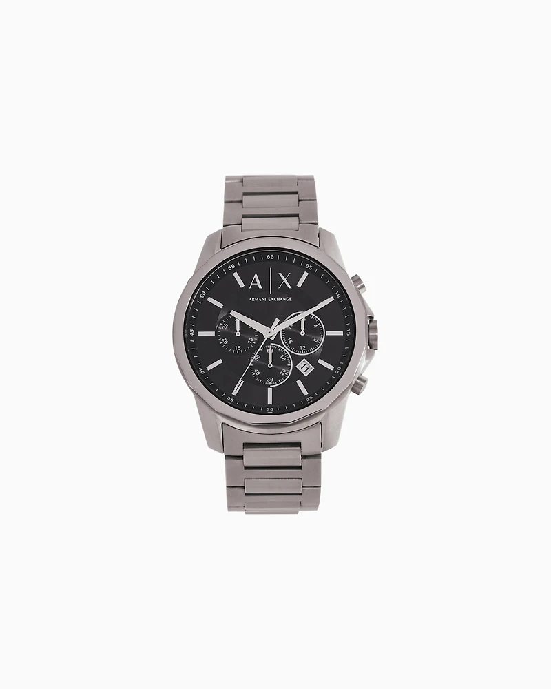 Armani Exchange - Armani Exchange Chronograph Stainless Steel Watch, Man, Multicoloured, Size: TU