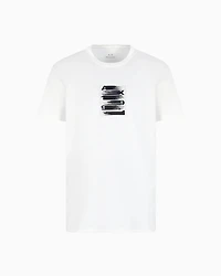 Regular fit T-shirt with abstract logo