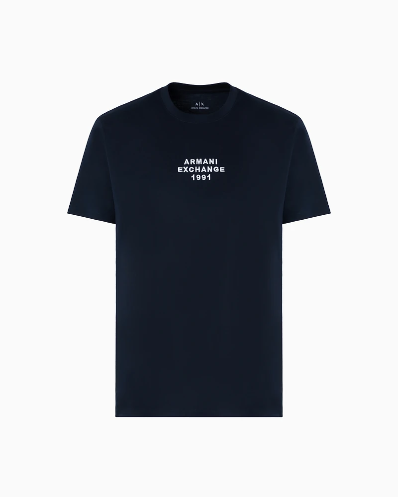 Regular fit T-shirt with logo lettering