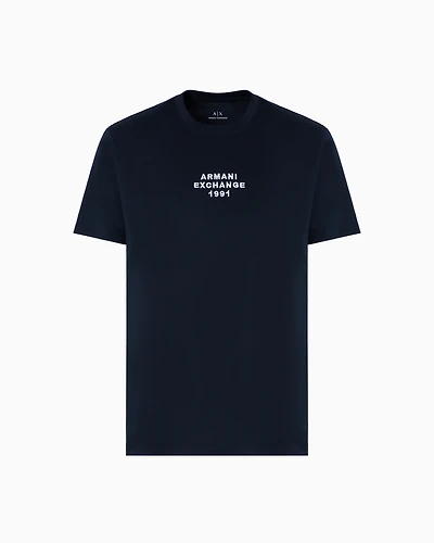 Regular fit T-shirt with logo lettering
