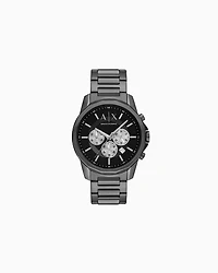 Armani Exchange -  Chronograph Stainless Steel Watch, Man, Multicoloured, Size: TU