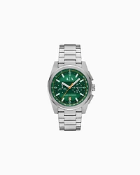 Armani Exchange -  Chronograph Stainless Steel Watch, Man, Multicoloured, Size: TU