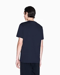 Armani Exchange - ASV Regular Fit T-Shirt, Man, Navy Blue, Size:
