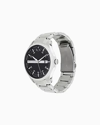 Armani Exchange - Three-hand watch with steel strap, Man, Multicoloured, Size: TU
