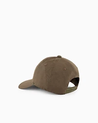 Cotton visor hat with logo