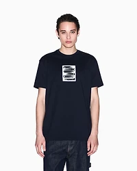 Regular fit T-shirt with abstract logo