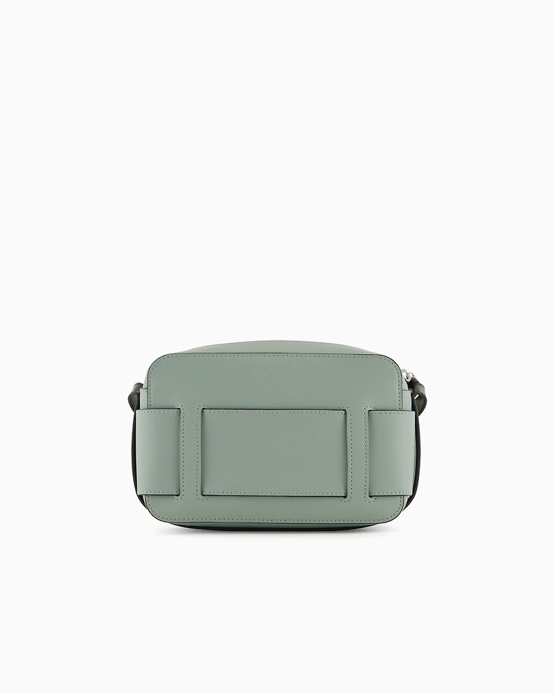 Armani Exchange - Crossbody bag with logo, Woman, Green, Size: TU