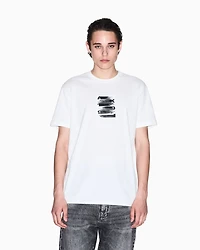 Regular fit T-shirt with abstract logo
