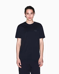 Armani Exchange - Regular fit basic t-shirt, Man, Navy Blue, Size: