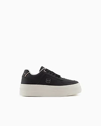 Armani Exchange - Sneakers, Woman, Black, Size: