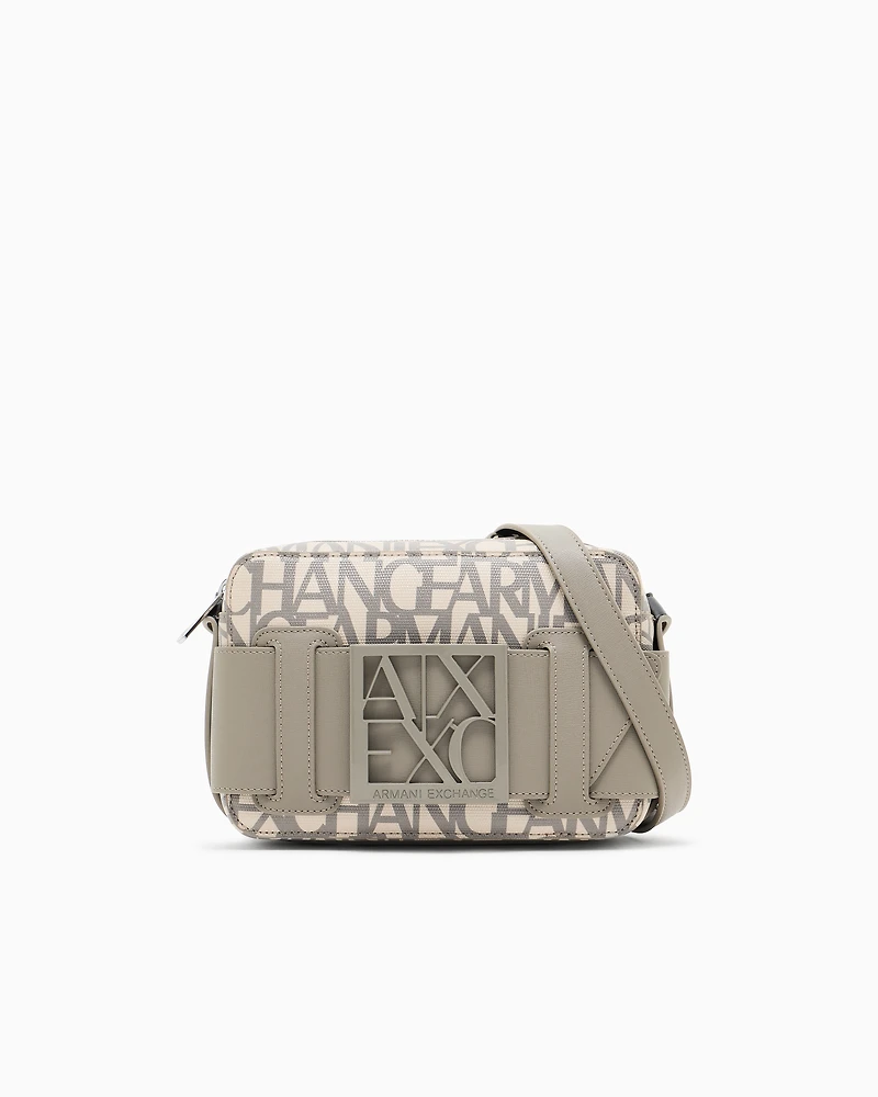 Camera case bag with contrasting detail