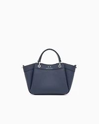 Armani Exchange - Small handbag with degradè shoulder strap, Woman, Navy_blue, Size: TU
