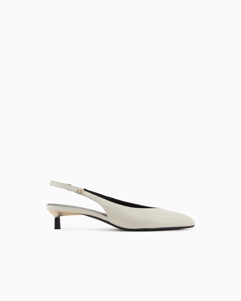 Slingback Kitten Heels