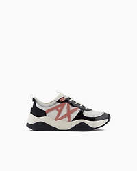Armani Exchange - Chunky sneakers with logo, Woman, Pink, Size: