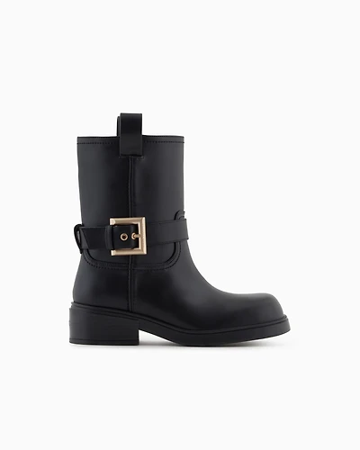 Armani Exchange - Booties, Woman, Black, Size: