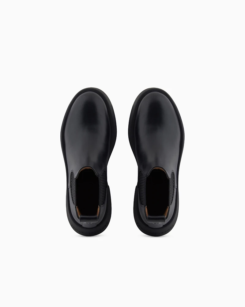 Armani Exchange - Chelsea Boots, Woman, Black, Size: