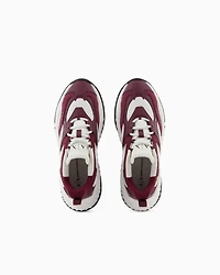 Armani Exchange - Chunky sneakers with contrasting inserts, Woman, White, Size: