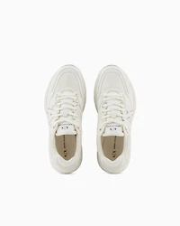 Armani Exchange - Sneakers, Woman, White, Size: