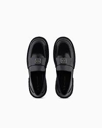 Armani Exchange - Loafers, Woman, Black, Size: