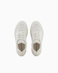 Armani Exchange - Sneakers, Woman, White, Size: