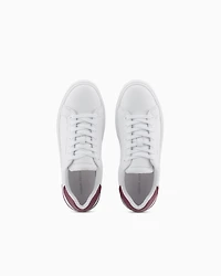 Armani Exchange - Sneakers with laces and logo, Woman, White, Size: