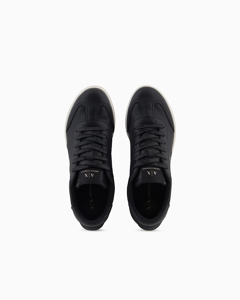 Armani Exchange - Sneakers, Woman, Black, Size: