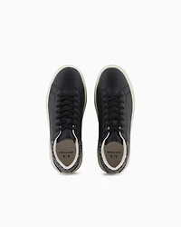 Armani Exchange - Sneakers with detail on the back, Man, White, Size: