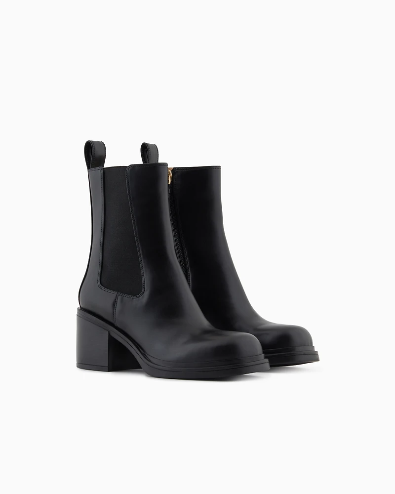 Armani Exchange - Booties, Woman, Black, Size: