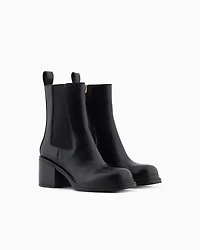 Armani Exchange - Booties, Woman, Black, Size: