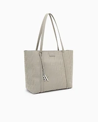 Tote bag with allover logo